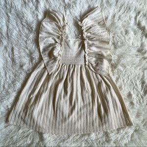 Cream Zara Dress